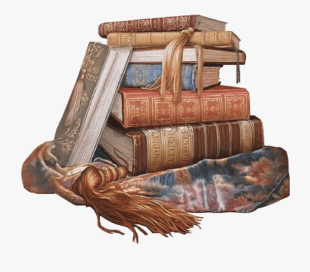 Книги на прозрачной основе