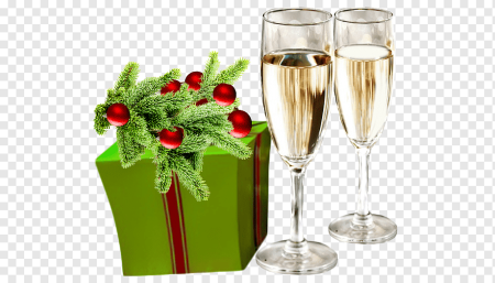 Новогодние бокалы