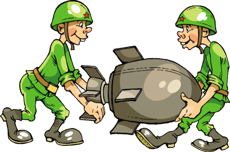 Мультяшные военные