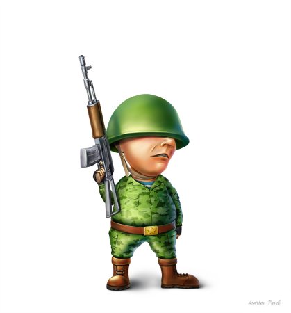 Мультяшные военные