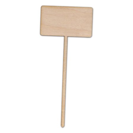 Табличка на палке