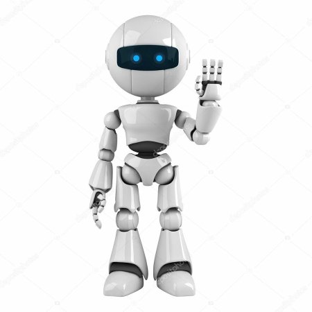 Роботы картинки на белом фоне