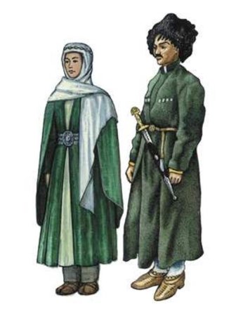 Лезгины национальный костюм