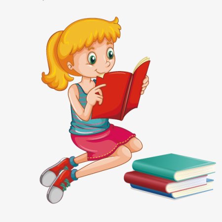 Девочка с книжкой