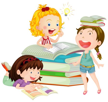 Детки с книжками
