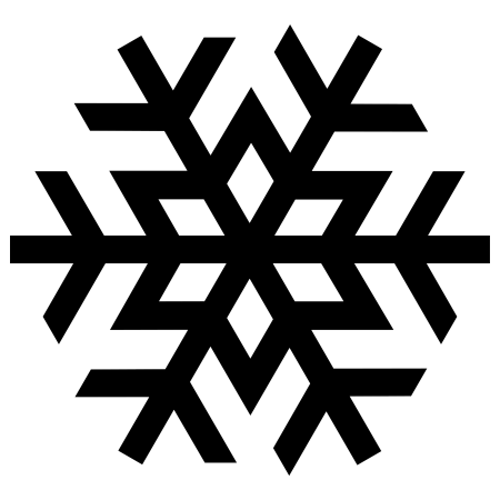 Векторные снежинки