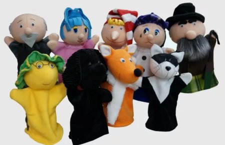 Перчаточные куклы золотой ключик