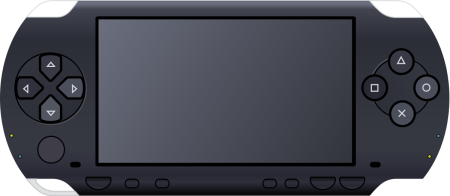 PSP портативная консоль вектор