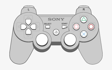 Sony Dualshock ps1 vector