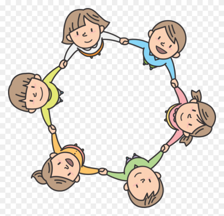 Дружба на прозрачном фоне