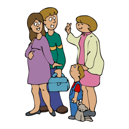 Воспитатель и родители