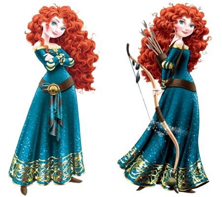 Мерида принцесса Диснея