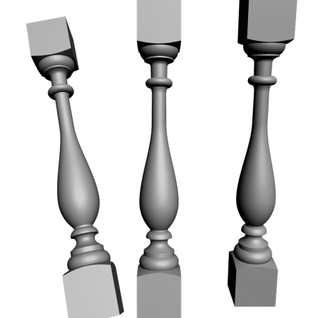 Балясины STL 2д
