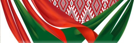 Флаг Белоруссии вектор