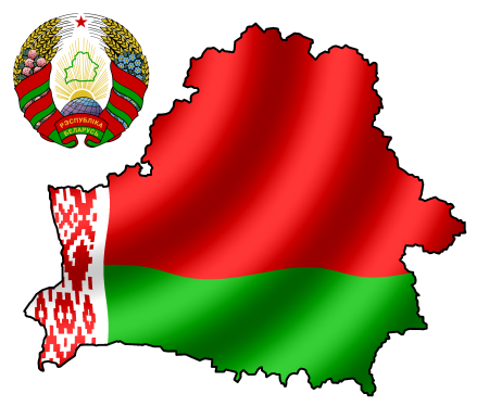 Флаг и герб Белоруссии