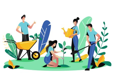 Субботник вектор