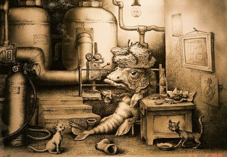 Картины о кочегарке