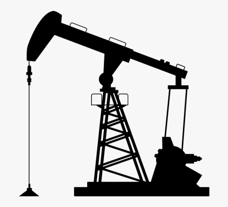 Нефтяная буровая вышка вектор