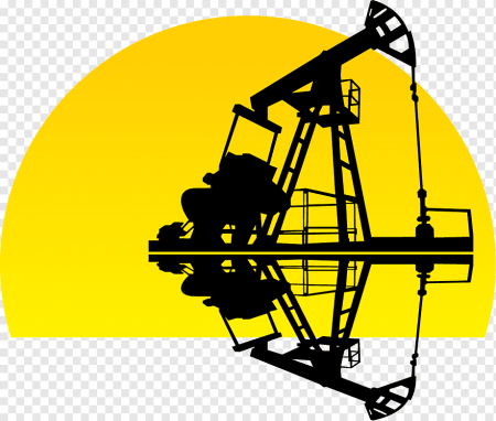 Нефтяная качалка значок