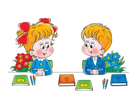 Ученик иллюстрация