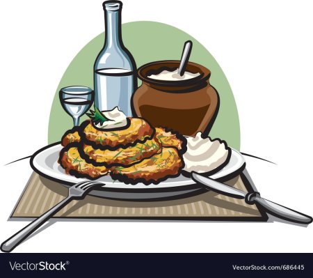 Драники рисунок