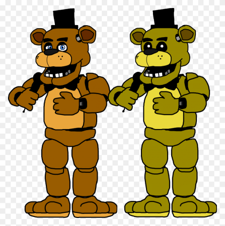 FNAF 1 Голден Фредди