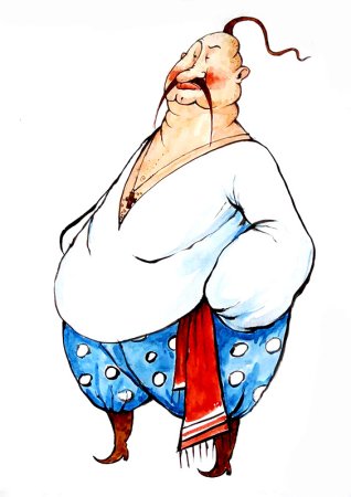 Тарас Бульба шарж