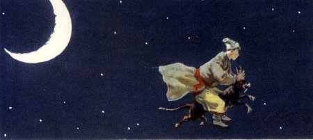 Гоголь ночь перед Рождеством Вакула на черте
