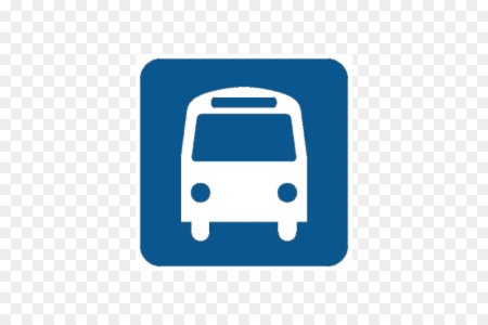Обозначение автобусной остановки