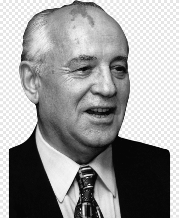 Михаил Горбачев шарж