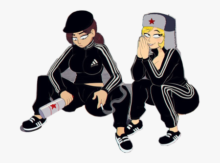 Гопник мультяшный