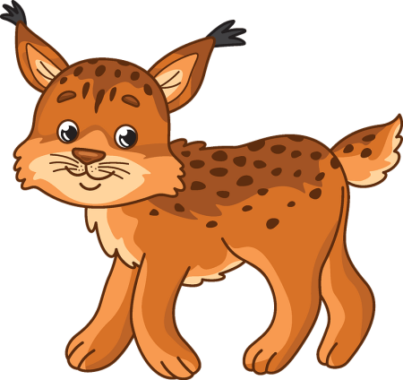 Рысь для детей