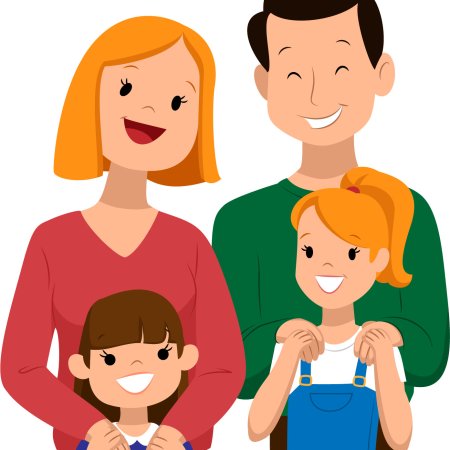 Родители и дети мультяшные