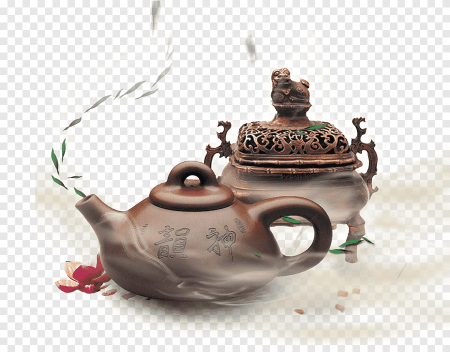 Китайский чайник с чашками