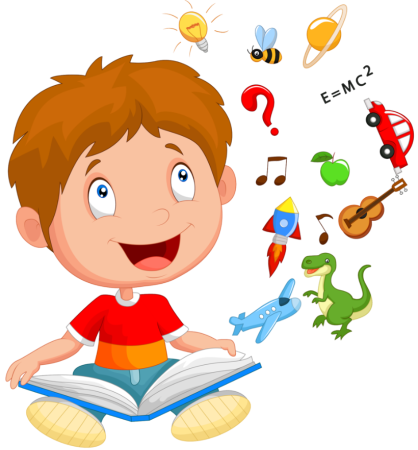 Фон с книжками для детей