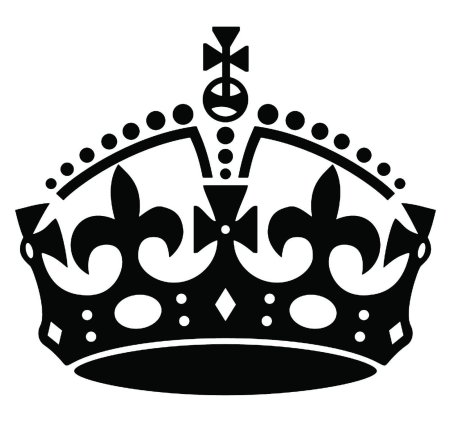 Корона keep Calm вектор