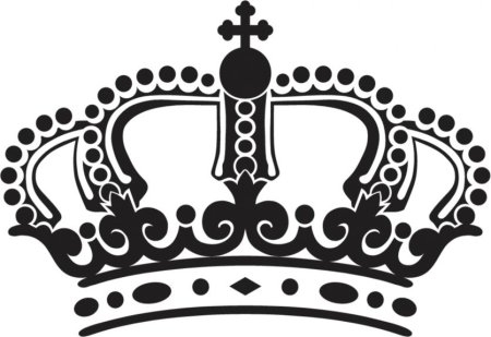 Царская корона вектор