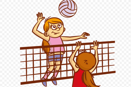 Волейбол мультяшный