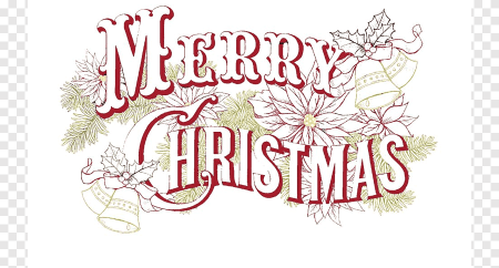 Merry Christmas надпись