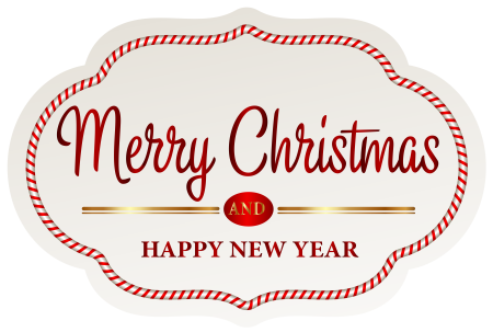 Merry Christmas надпись