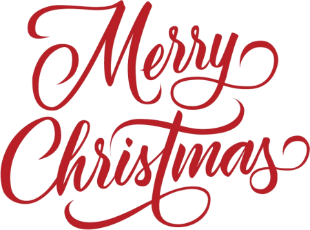 Надпись Happy Christmas