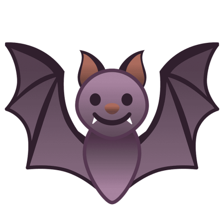 Летучие мыши Emoji
