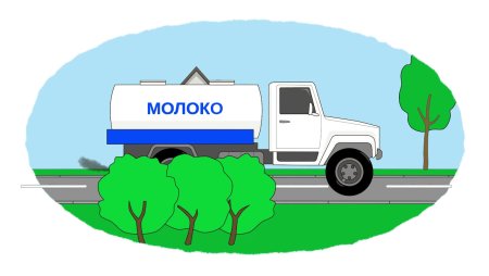 Молоковоз машина для детей