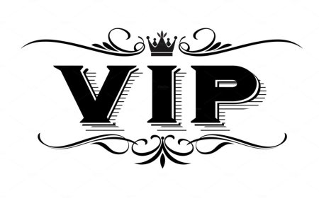 VIP красивая надпись