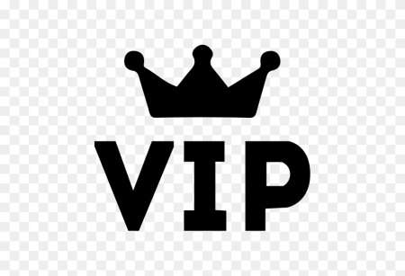 Надпись VIP вектор
