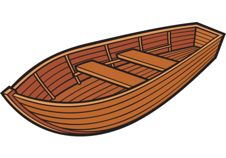 Лодка мультяшная