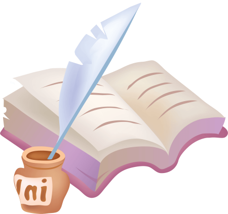 Книжка с пером