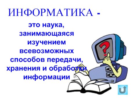 Информатика это наука о