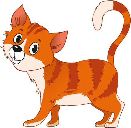 Кошка клипарт на прозрачном фоне