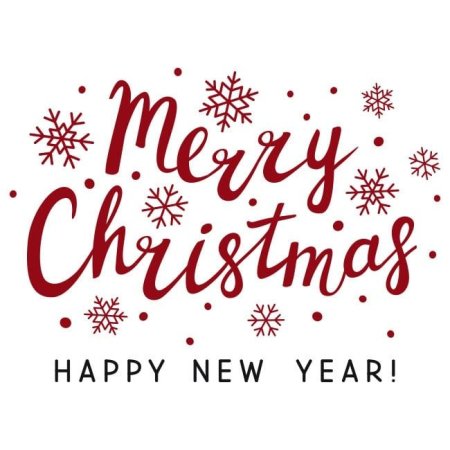 Merry Christmas на прозрачном фоне